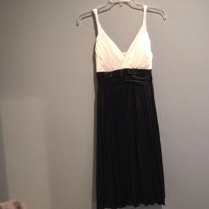 Never Worn. Black and White Short Formal Dress